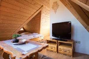 Guļamistaba Forster House apartamentā